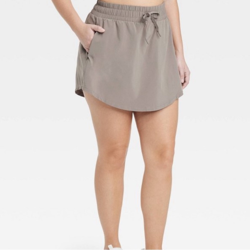Women's Flex Woven Skort - All In Motion™ Taupe XL